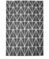 Dywan Smart BCF Trójkąty Ciemny Szary