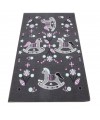 Dywan Dziecięcy Dwustronny Play Konik Gwiazdy 80x120cm