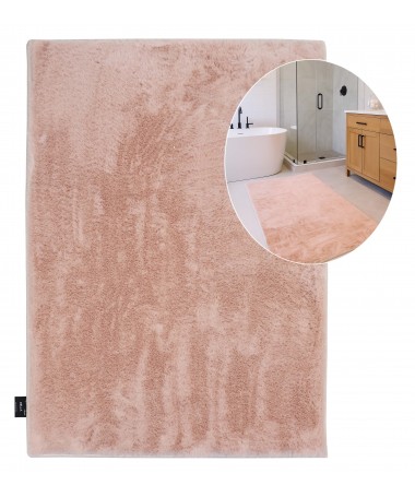 Dywanik Łazienkowy Rabbit Antypoślizgowy Pudrowy