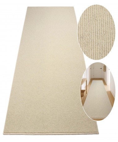 Chodnik Gotowy Beżowy 100x300 cm  Do Przedpokoju ,Korytarz