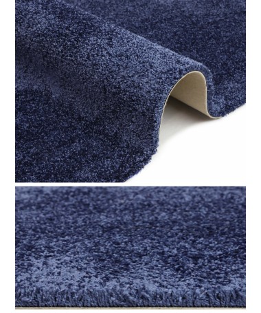 4m Wykładzina Dywanowa Gruba Gęsta Granatowa Residence