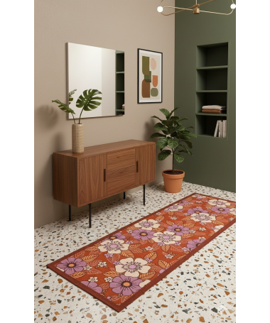 Mata Dywanik Vintage PRL 50x150 cm Antypoślizgowy Creation