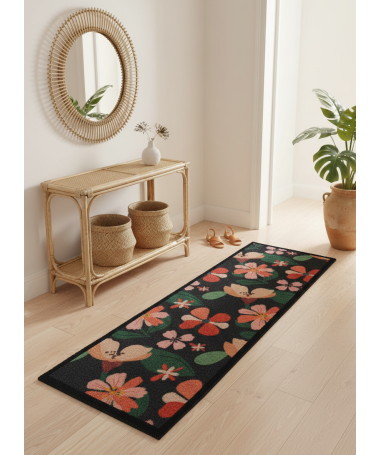 Mata Dywanik w Kwiaty 50x150 cm Antypoślizgowy Creation