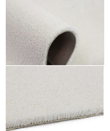 4m Wykładzina Dywanowa Miękka Poliestrowa Kremowa Eternity