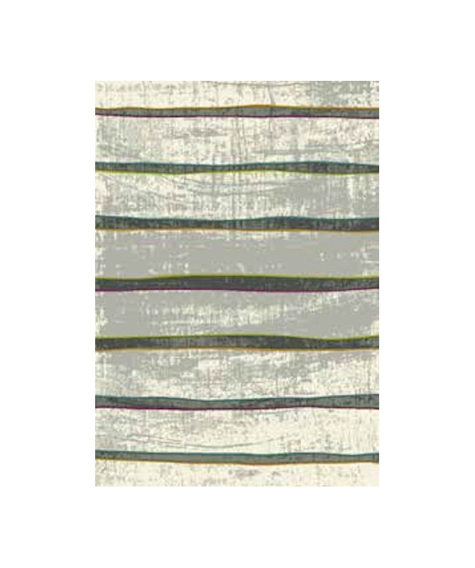 Nowoczesny dywan szary New Look 25201059 - geometryczny wzór - dywaneo.pl