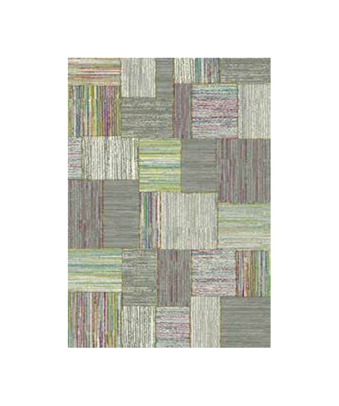 Nowoczesny dywan szary New Look 25218779 - geometryczny wzór - dywaneo.pl