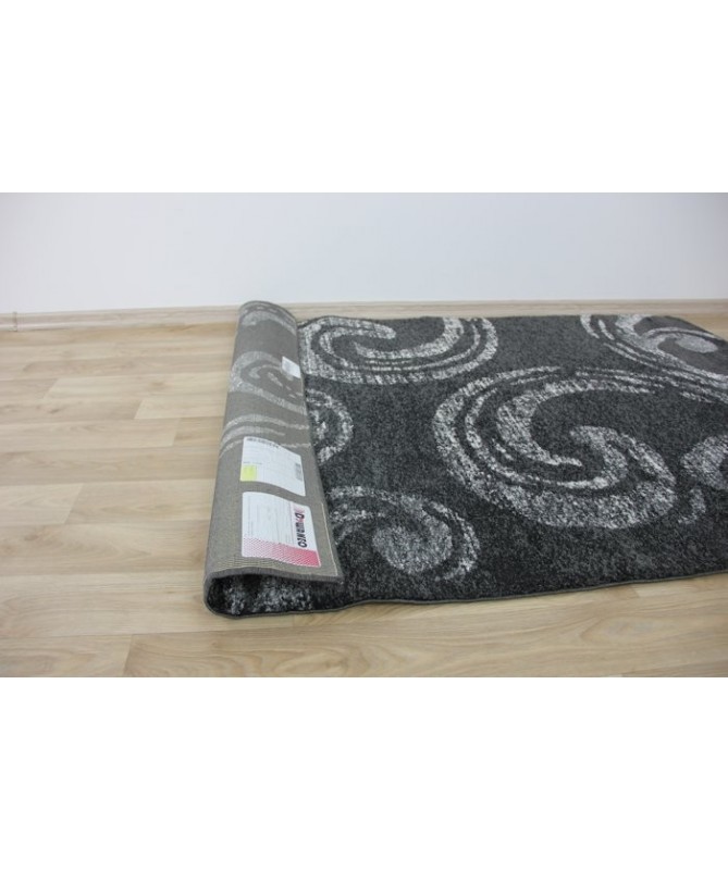 Nowoczesny dywan szary New Look 25205799 - geometryczny wzór - dywaneo.pl