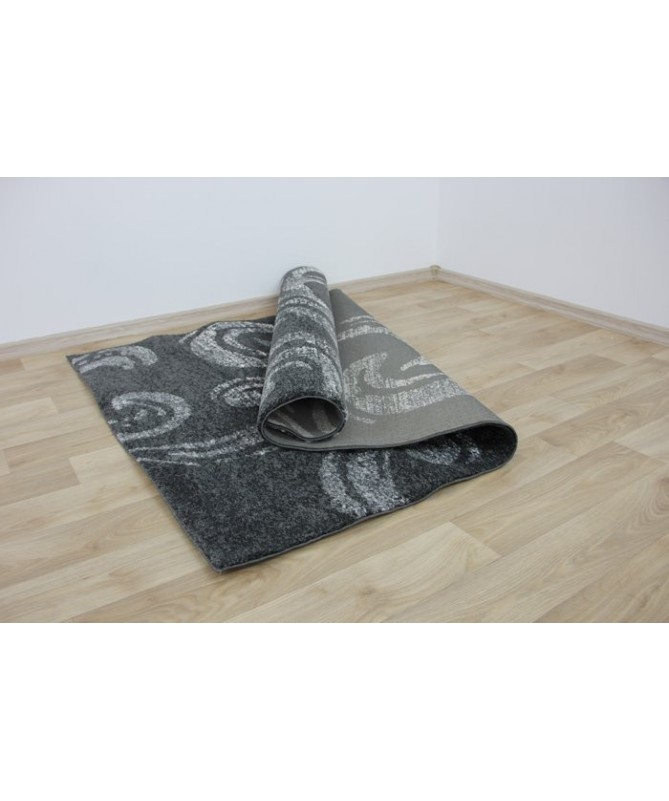 Nowoczesny dywan szary New Look 25205799 - geometryczny wzór - dywaneo.pl