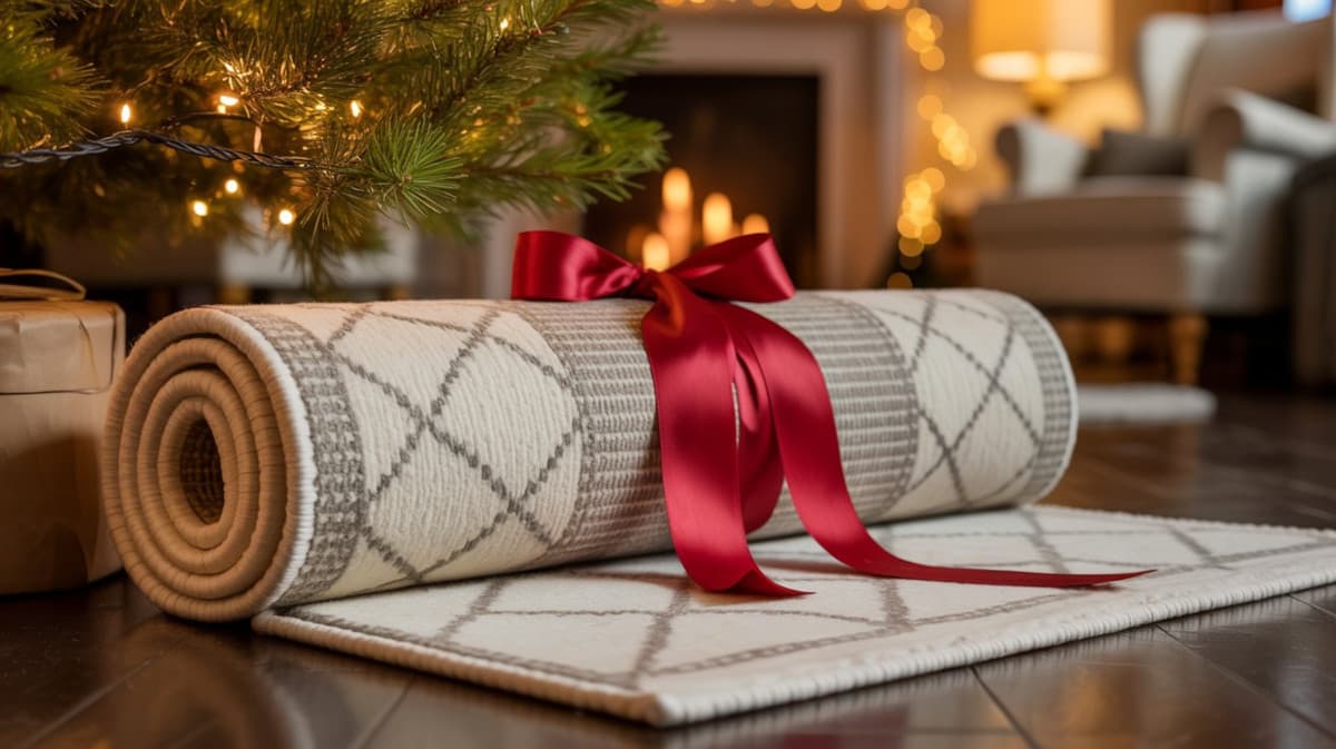 Jak zapakować dywan na prezent?