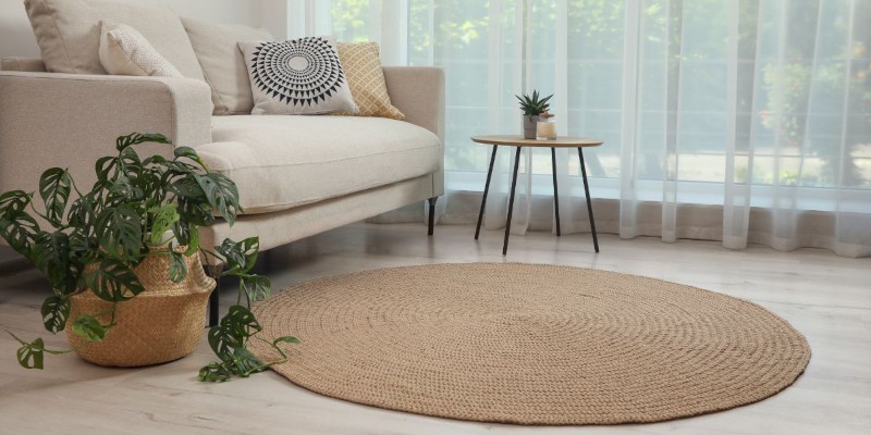 Gdzie pasuje okrągły dywan?