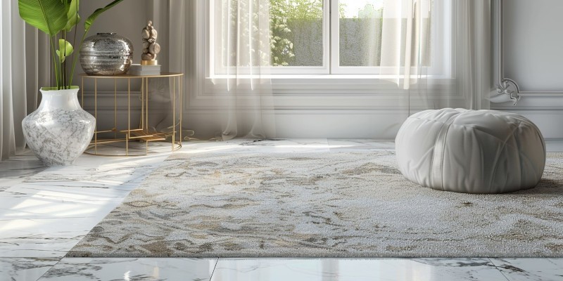 Jaki dywan do marmurowej podłogi wybrać?